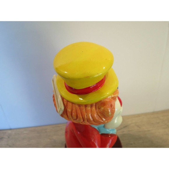 Vintage 1985 Del Monte Big Top Bonanza Clown Coin Bank Plastic Promo Advertising - Picture 6 of 11